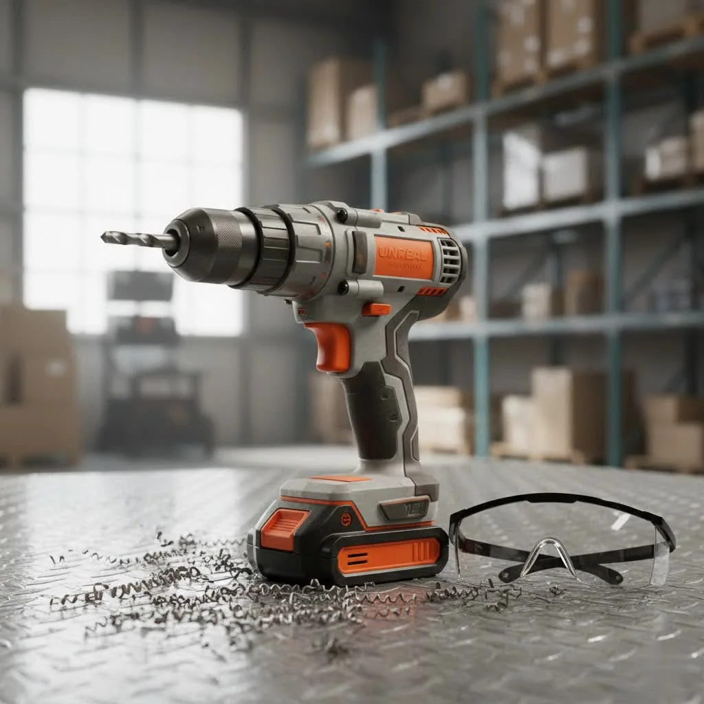 Miniature electric drill for precision work