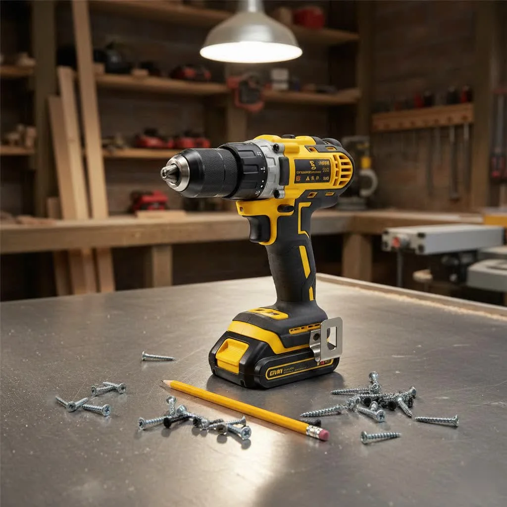 Non-electric hand drill for precision woodworking