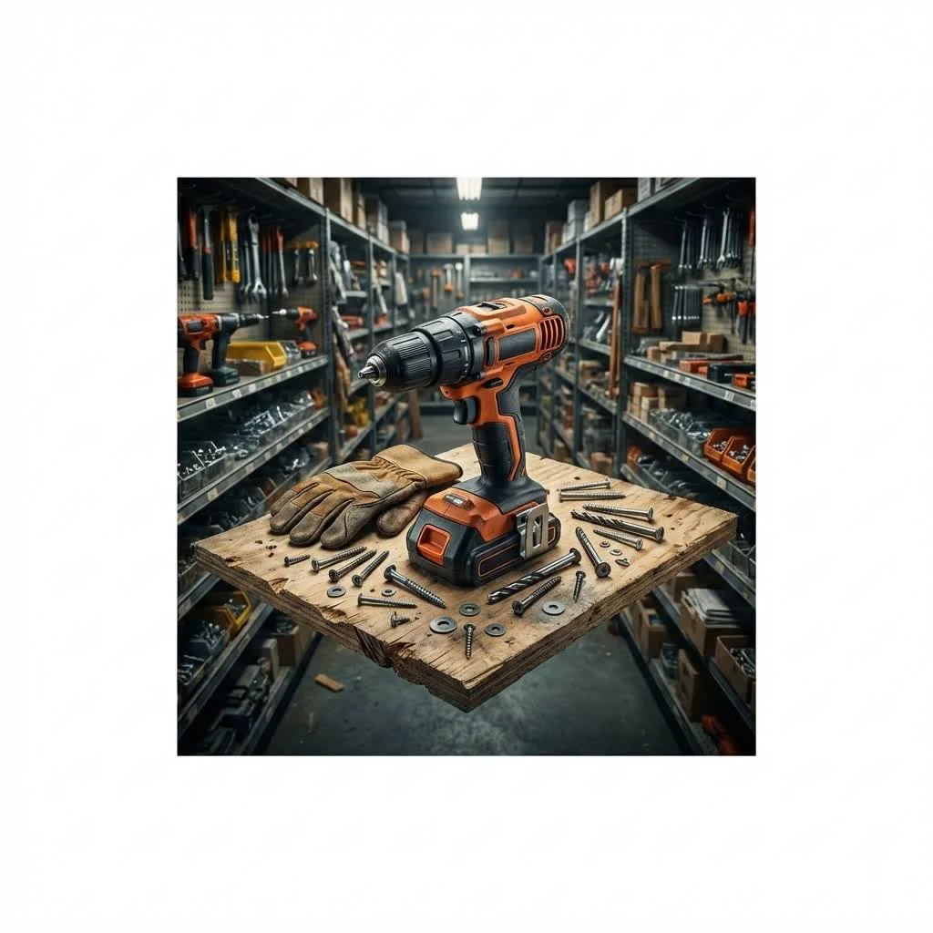 Hyper Tough electric drill for DIY projects